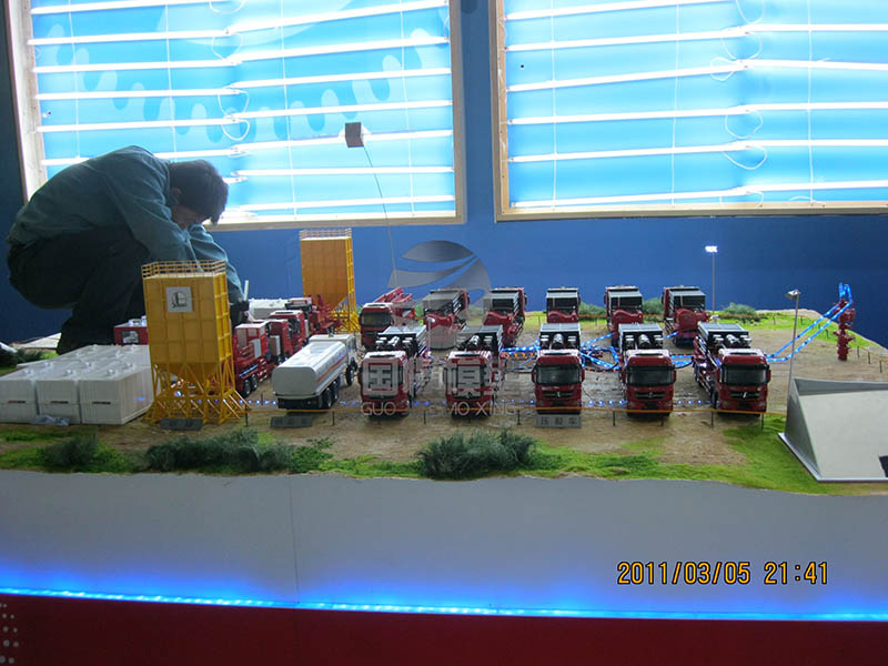 密山市工业模型