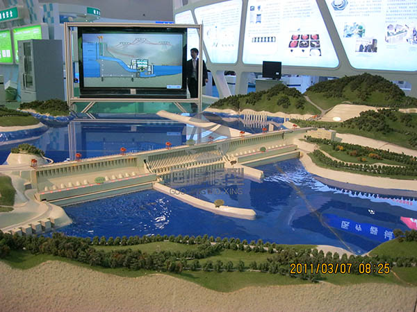 密山市工业模型