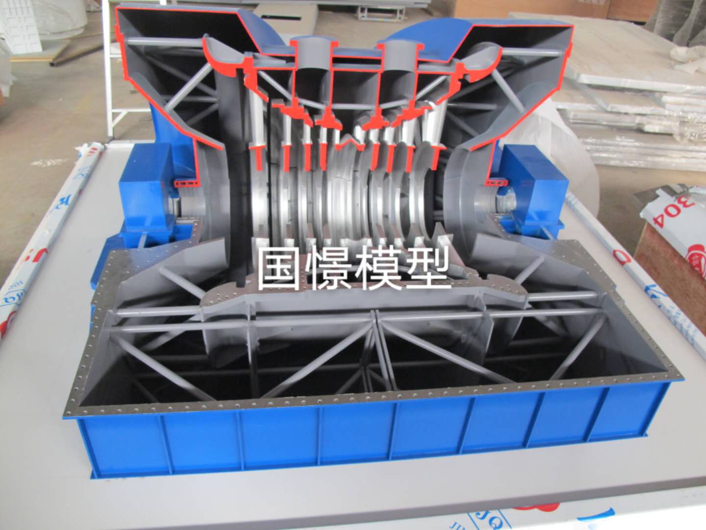 密山市机械模型