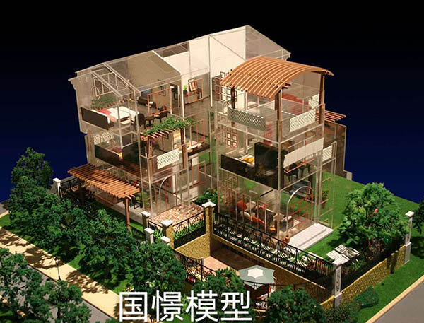 密山市建筑模型