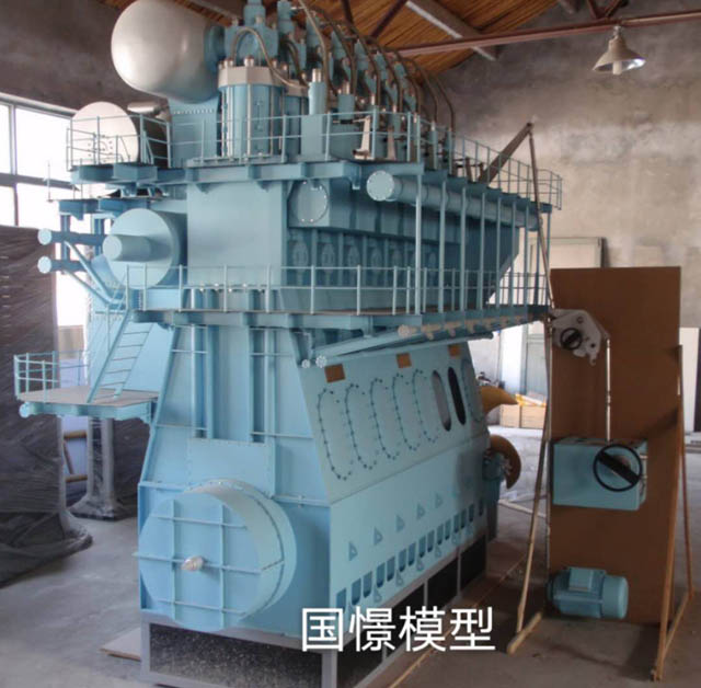 密山市发动机模型