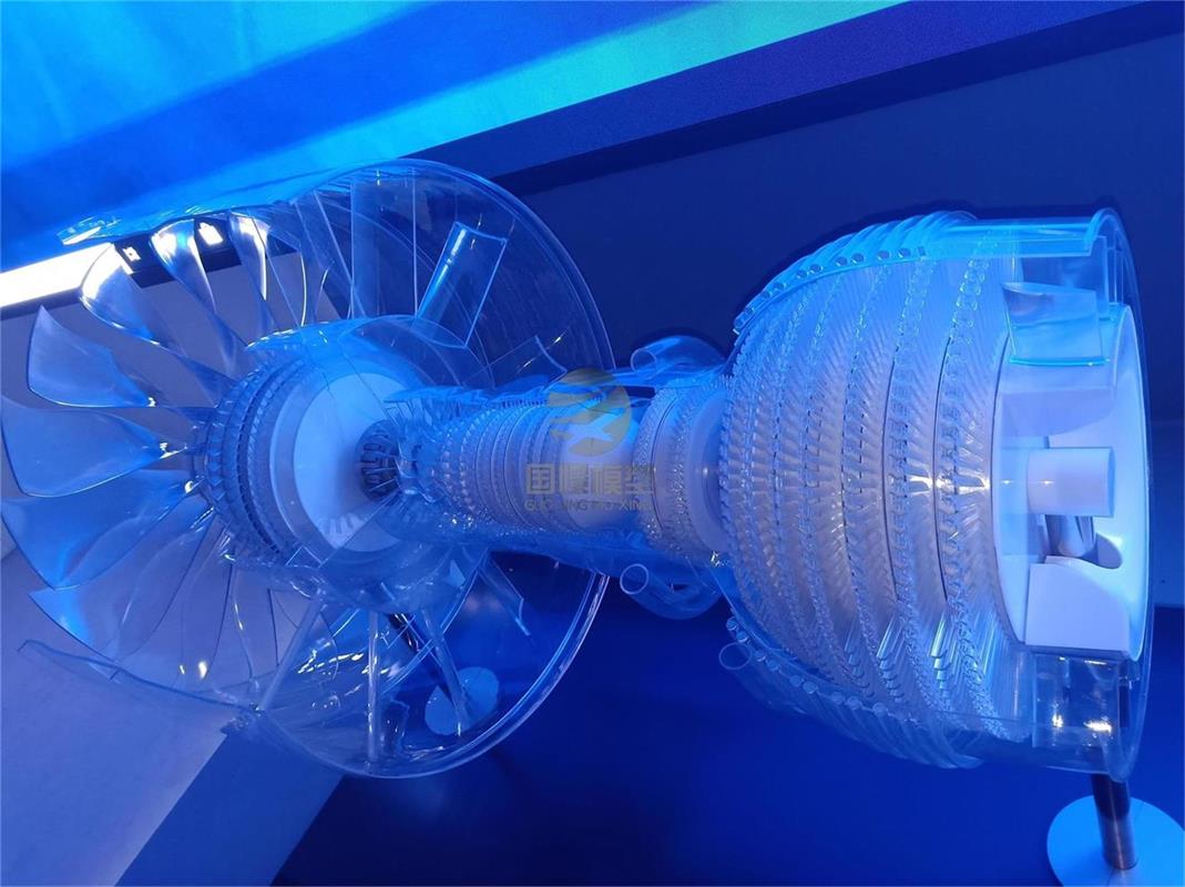 密山市飞机发动机模型